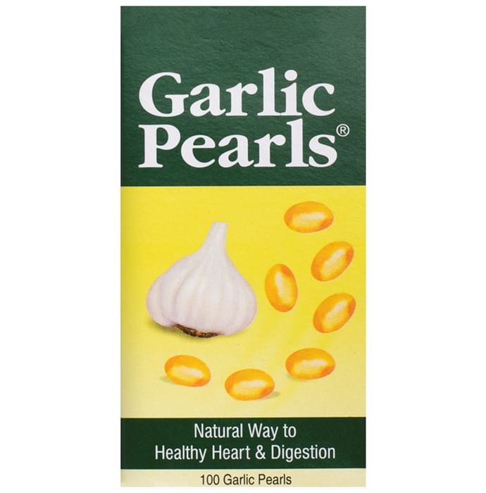 Garlic Pearls Capsule
bottle of 100 soft gelatin capsules