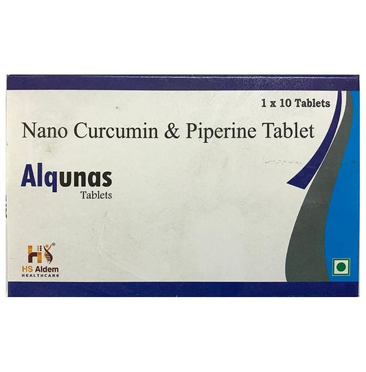 Alqunas Tablet
strip of 10 tablets