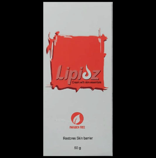 Lipidz Paraben Free Cream | Restores Skin Barrier
tube of 50 gm Cream