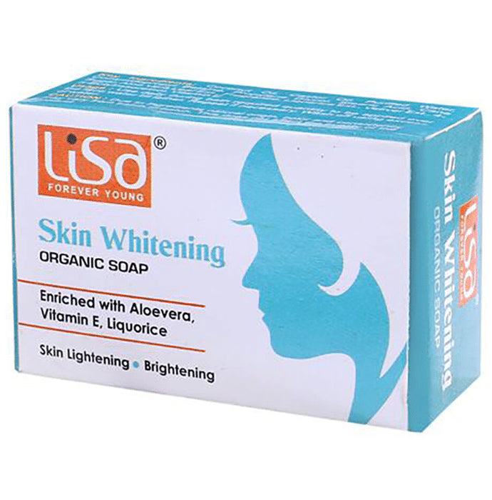Lisa Skin Whitening Organic Soap
packet of 100 gm Soap