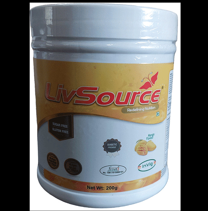 LivSource Powder Mango
jar of 200 gm Powder