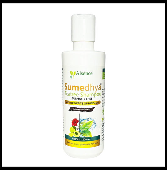 Alsence Sumedhya Teatree Shampoo (200ml Each)
combo pack of 2 bottles