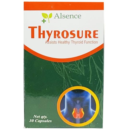 Alsence Thyrosure Tablet (30 Each)
combo pack of 2 bottles