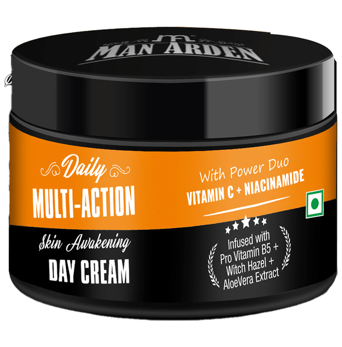 Man Arden Daily Multi-Action Day Cream Skin Awakening
jar of 50 gm Cream