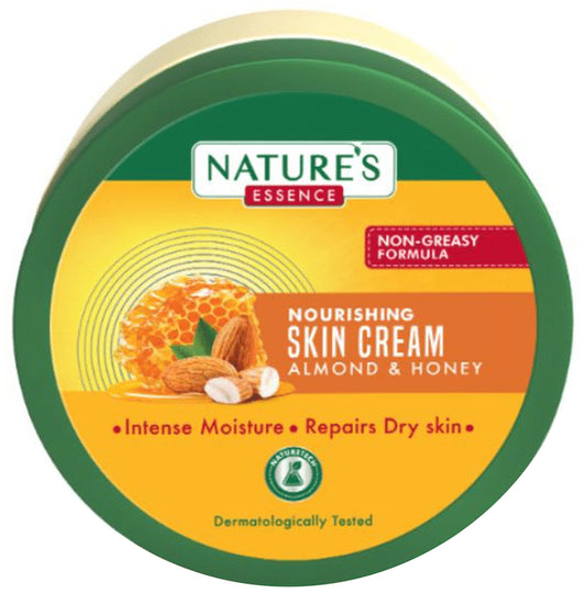 Nature's Essence Nourishing Skin Cream Almond & Honey
jar of 400 ml Cream