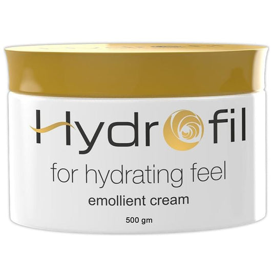 Hydrofil Emollient Cream | Replenishes Skin’s Moisture & Lipid Barrier
jar of 500 gm Cream