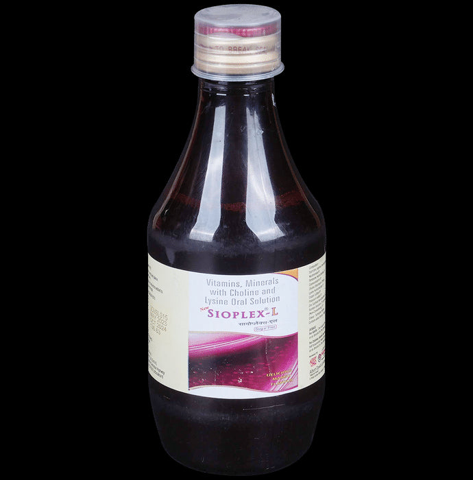 New Sioplex-L Oral Solution Delicious Mango Sugar Free
bottle of 200 ml Oral Solution