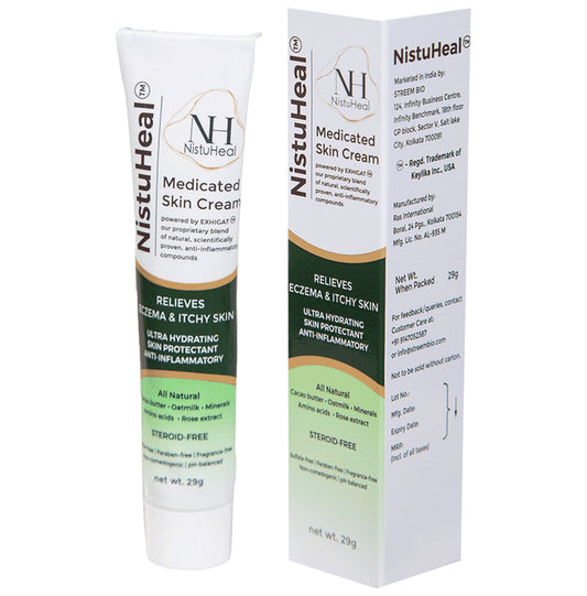 NistuHeal Medicated Skin Cream
tube of 29 gm Cream