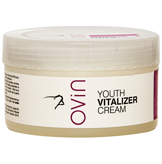 Ovin Youth Vitalizer Herbal Cream for Anti Aging , Under Eye Dark Circles & Skin Firming
jar of 50 gm Cream