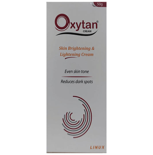 Oxytan Skin Brightening & Lightening Cream | For Even Skin Tone & Dark Spot Reduction
tube of 50 gm Cream