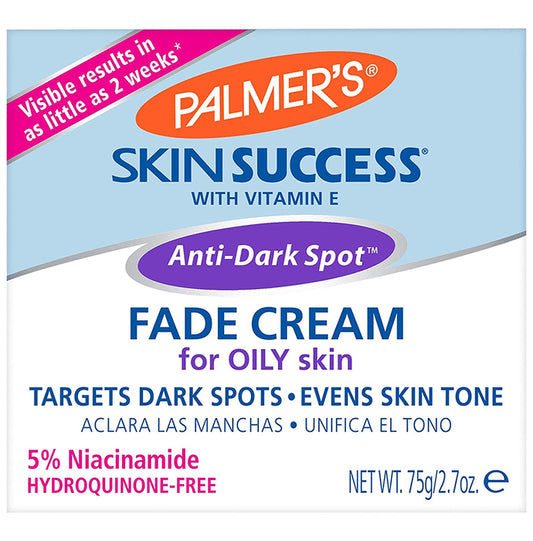 Palmer's Skin Success with Vitamin E Anti-Dark Spot Fade Cream for Oily Skin
jar of 75 gm Cream
