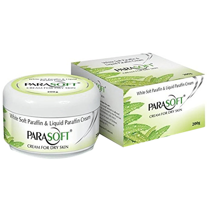 Parasoft White Soft Paraffin & Liquid Paraffin Cream | For Dry Skin
jar of 200 gm Cream