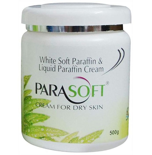 Parasoft White Soft Paraffin & Liquid Paraffin Cream | For Dry Skin
jar of 500 gm Cream