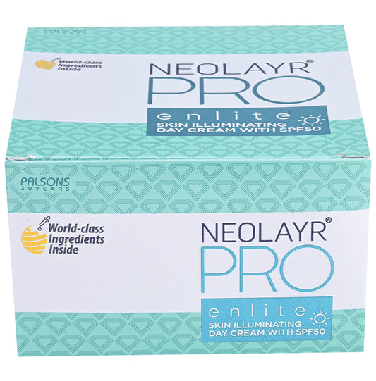Neolayr Pro Enlite Skin Illuminating Day Cream SPF 50
jar of 40 gm Cream