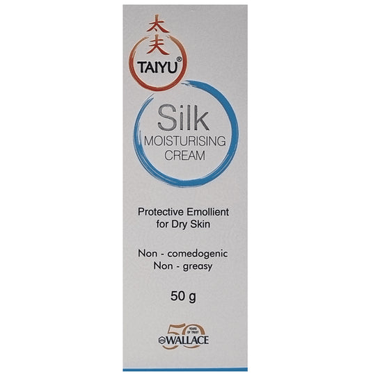 Taiyu Silk Moisturising Cream for Dry Skin | Non-Greasy & Non-Comedogenic
tube of 50 gm Cream