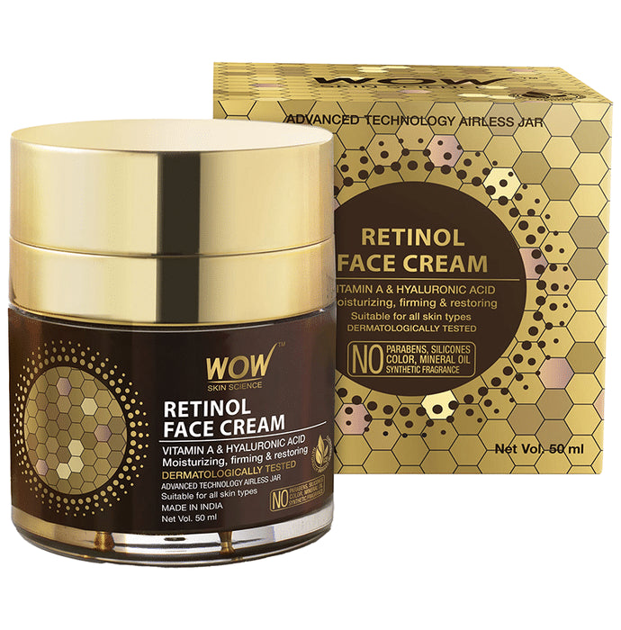 WOW Skin Science Retinol Face Cream Cream
jar of 50 gm Cream