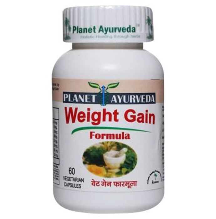 Planet Ayurveda Weight Gain Formula Capsule
bottle of 60 capsules