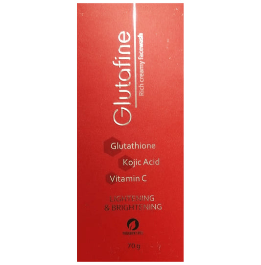 Glutafine Rich Creamy Face Wash | For Skin Lightening & Brightening
tube of 70 gm Face Wash