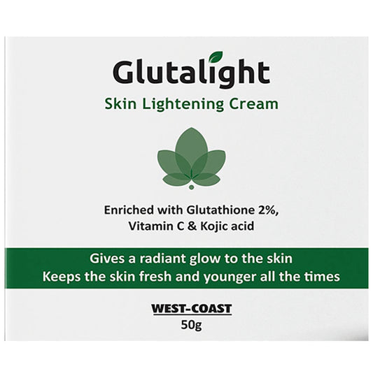 Glutalight Skin Lightening Cream
jar of 50 gm Cream