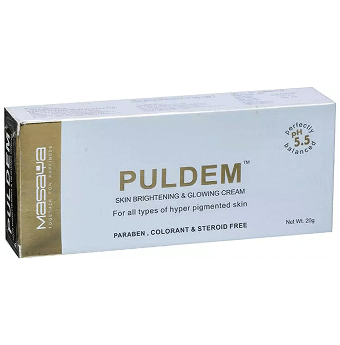 Puldem Skin Brightening & Glowing Cream
tube of 20 gm Cream