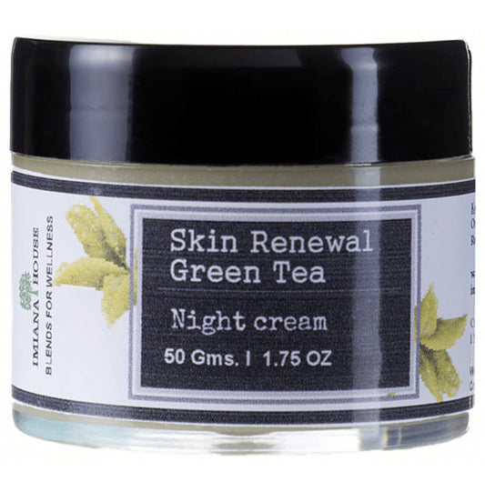 Imiana Organic Japanese Matcha Green Tea Skin Renewal Night Cream
jar of 50 gm Cream