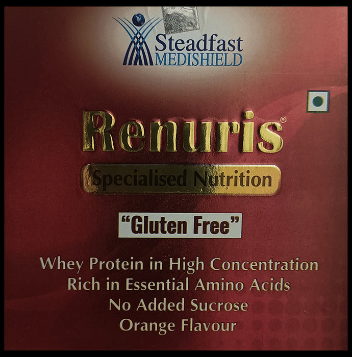Renuris Specialised Nutrition Powder Orange Gluten Free
sachet of 16 gm Powder