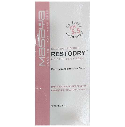 Restodry Deep Nourishing Moisturizing Cream | For Hypersensitive Skin | Paraben-Free
pump bottle of 150 gm Cream