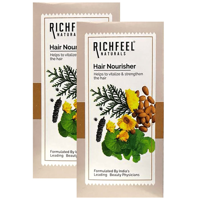 Richfeel Hair Nourisher Oil - Hair Fall Control, Growth Treatment (10ml Each)
combo pack of 2 bottles