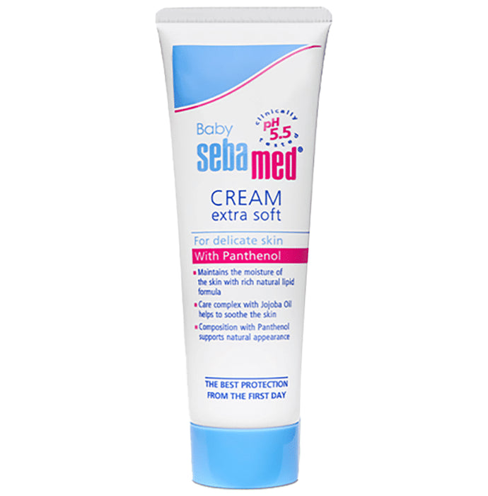Sebamed Baby Cream Extra Soft with Panthenol & Jojoba Oil | For Delicate Skin
tube of 50 ml Cream