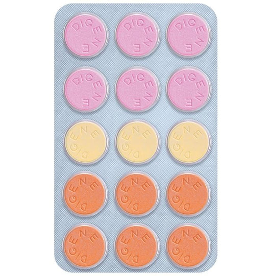 Digene Antacid Antigas Tablet | For Acidity, Gas & Stomach Care | Flavour
strip of 15 tablets
