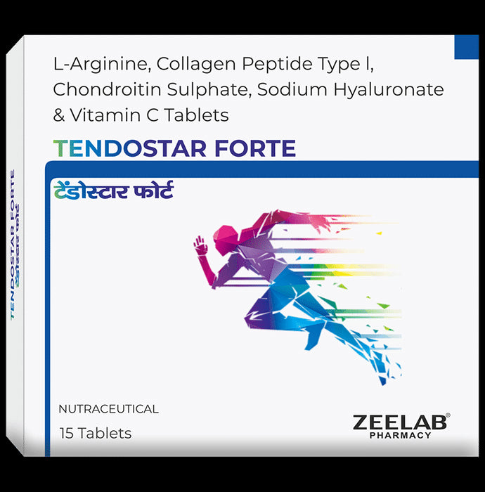 Tendostar Forte Tablet
strip of 15 tablets