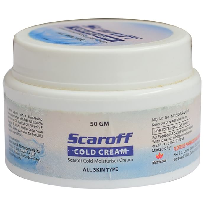 Scaroff Cold Cream All Skin Type
jar of 50 gm Cream