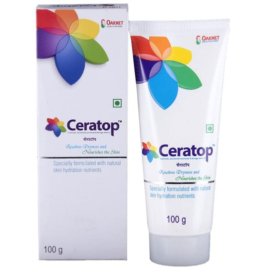 Ceratop Cream for Dry Skin | Nourishes & Hydrates the Skin
tube of 100 gm Cream