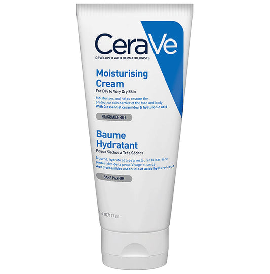 CeraVe Moisturising Cream for Dry to Very Dry Skin | Hydrating Face Care Product
tube of 177 gm Cream