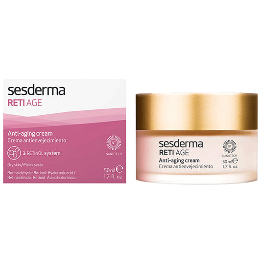 Sesderma Reti Age Anti-Aging Cream | Face Care Product for Dry Skin
jar of 50 ml Cream