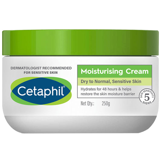 Cetaphil Moisturising Cream | Face Care Product for Dry to Normal, Sensitive Skin Dry to Normal, Sensitive Skin
jar of 250 gm Cream