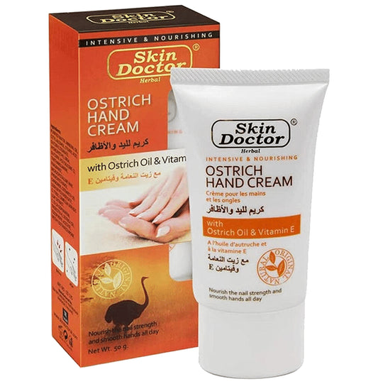Skin Doctor Herbal Ostrich Hand Cream
tube of 50 gm Cream