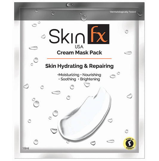 Skin Fx Cream Mask Pack Skin Hydrating & Repairing
packet of 16 ml Face Mask