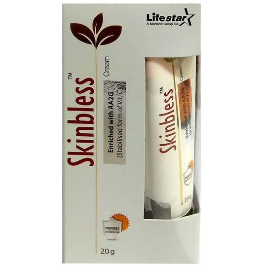 Skinbless Cream | Enriched with AA2G (Vitamin C)
tube of 20 gm Cream
