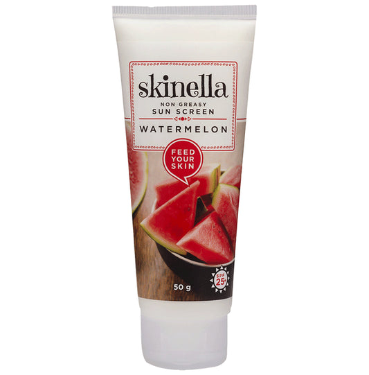 Skinella Non Greasy Sun Screen Watermelon
tube of 50 gm Cream
