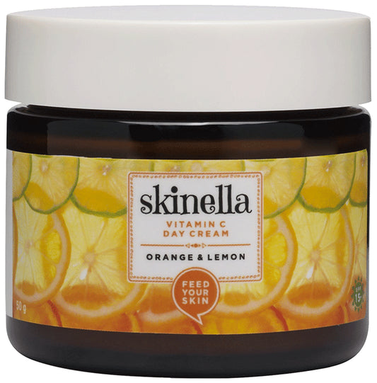 Skinella Vitamin C Day Cream Orange & Lemon
jar of 50 gm Cream