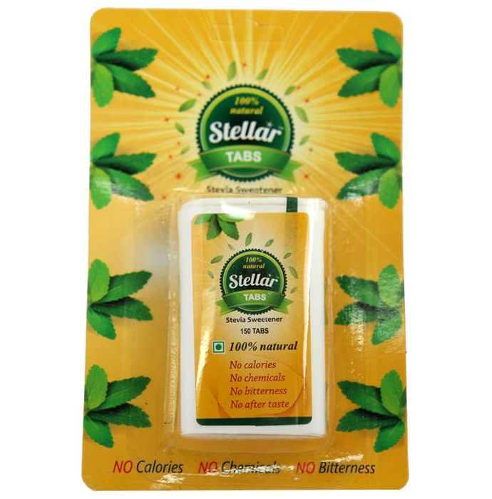 Steller Stevia Tabs
box of 150 tablets
