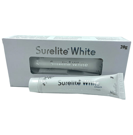 Surelite White Skin Lightening & Brightening Cream
tube of 20 gm Cream