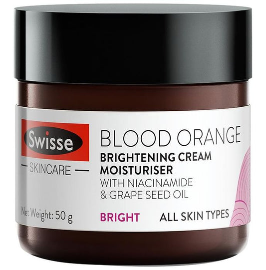 Swisse Skincare Blood Orange Brightening Cream Moisturiser
jar of 50 gm Moisturiser