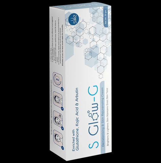 SWR S Glow-G Demalanising & Skin Rejuvenating Cream
tube of 30 gm Cream