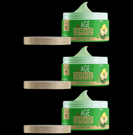 The Dave's Noni Age Defense Day & Night Skin Cream (100gm Each)
combo pack of 3 jar
