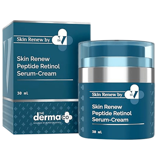 The Derma Co Skin Renew Peptide Retinol Serum-Cream
jar of 30 ml Cream