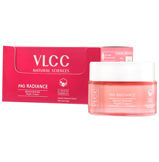 VLCC Pro Radiance Skin Brightening Night Cream
jar of 50 gm Cream