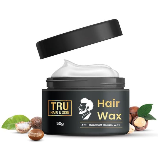 Tru Hair & Skin Anti-Dandruff Cream Hair Wax
jar of 50 gm Wax