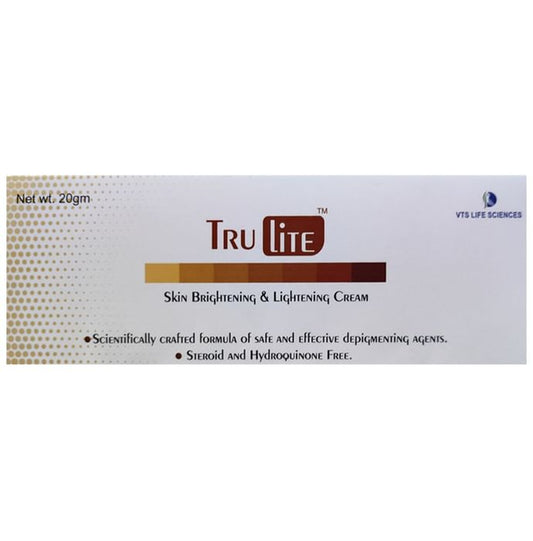 Tru Lite Skin Brightening & Lightening Cream
tube of 20 gm Cream